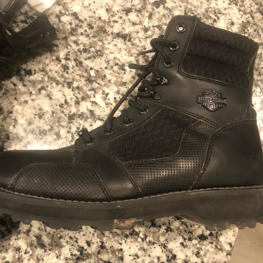 Harley Davidson Men’s Riding Boots, Size 10 1/2, Excellent Condition